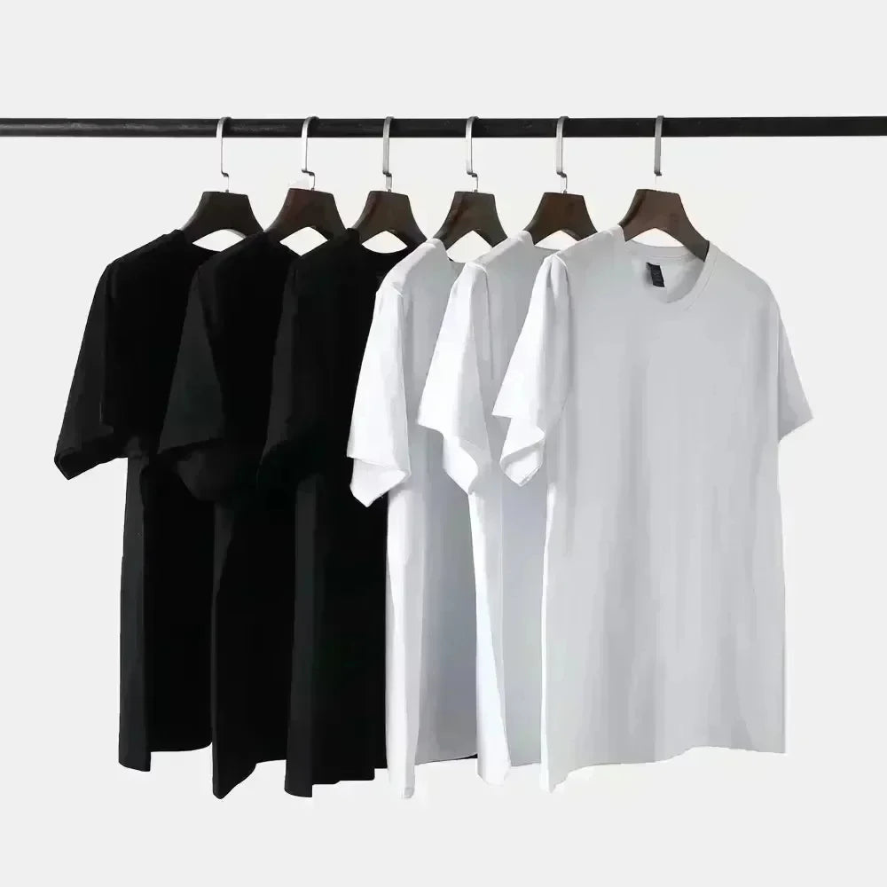 Camiseta Estampada Calavera Blanca Estilo Punk Emo Algodón Suave Unisex
