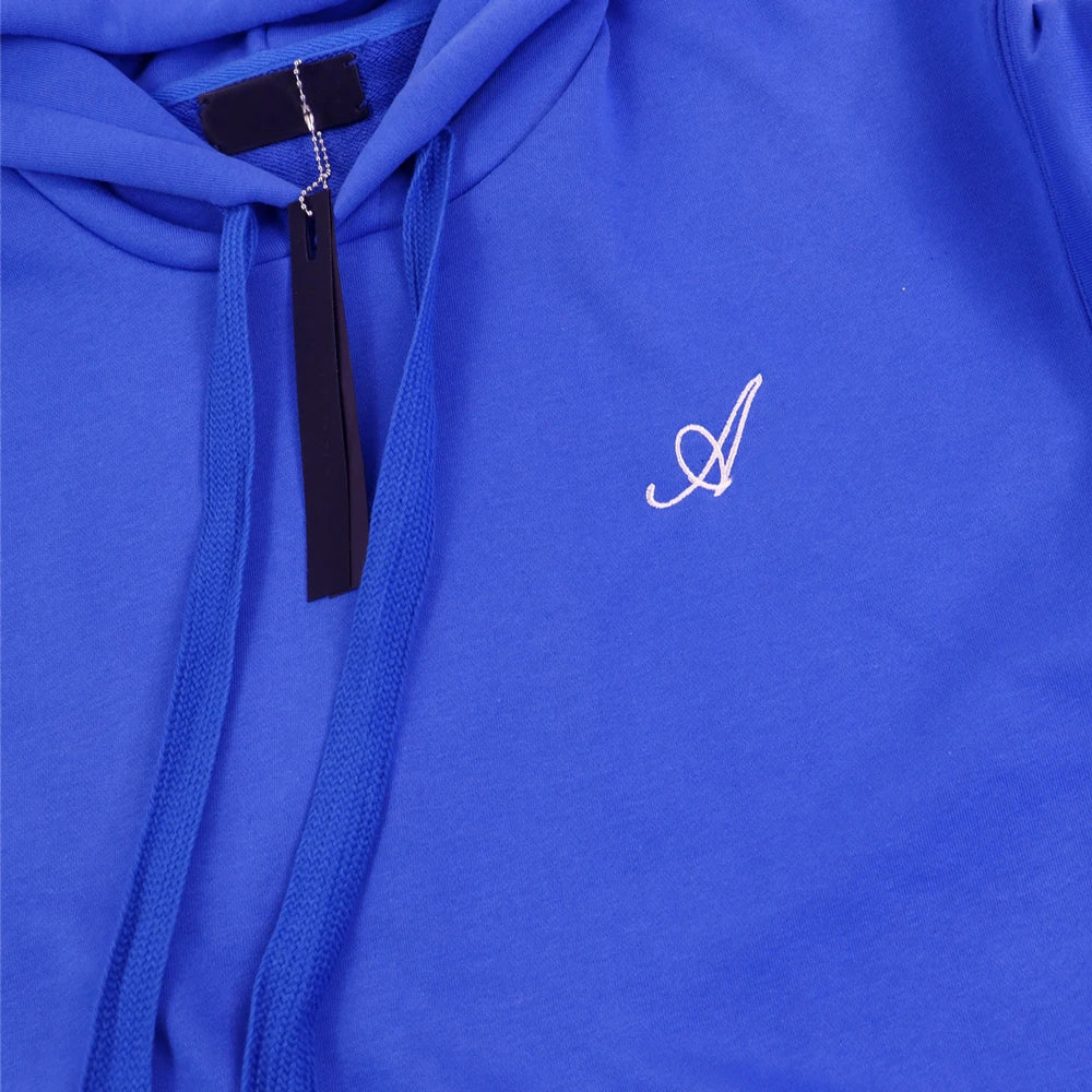 Sudadera con Capucha Bordada de Calavera de Algodón para Hombre
