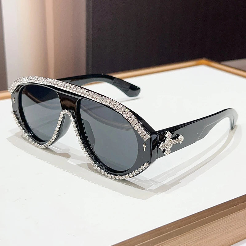 Gafas de Sol Mujer Piloto Moda 2026 Lujo Cristales Montura Poliuretano UV400