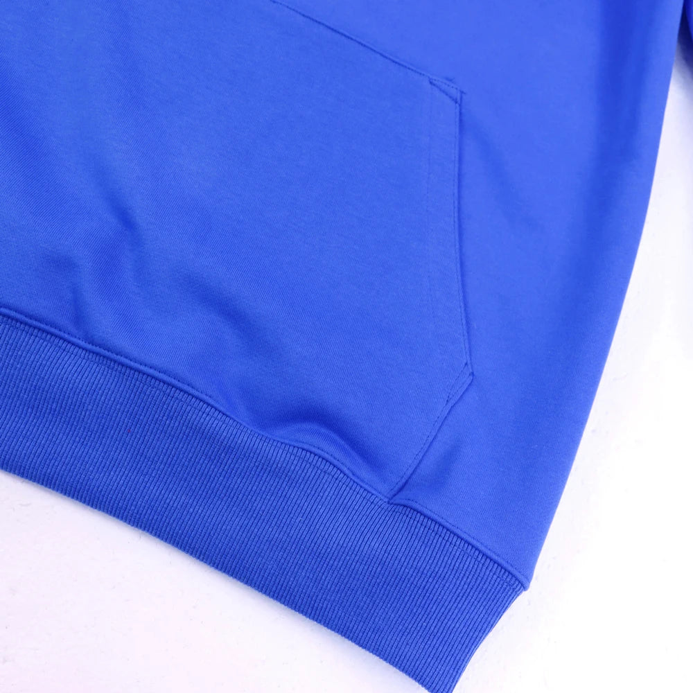Sudadera con Capucha Bordada de Calavera de Algodón para Hombre