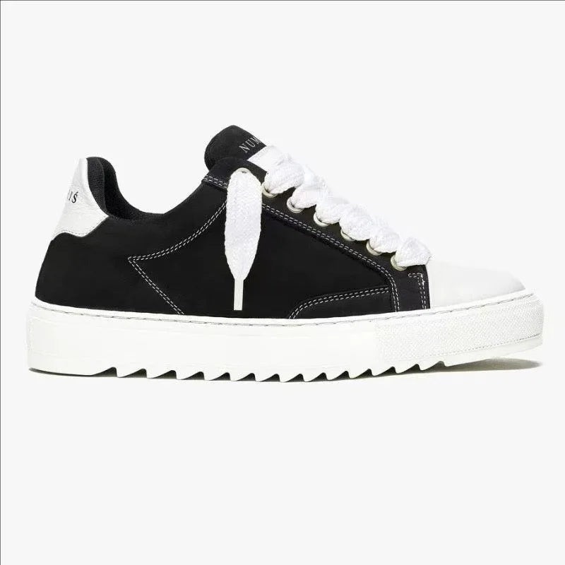 Zapatillas Deportivas Hombre Numeris Low-Top Casual Hip Hop Versátil Blanco