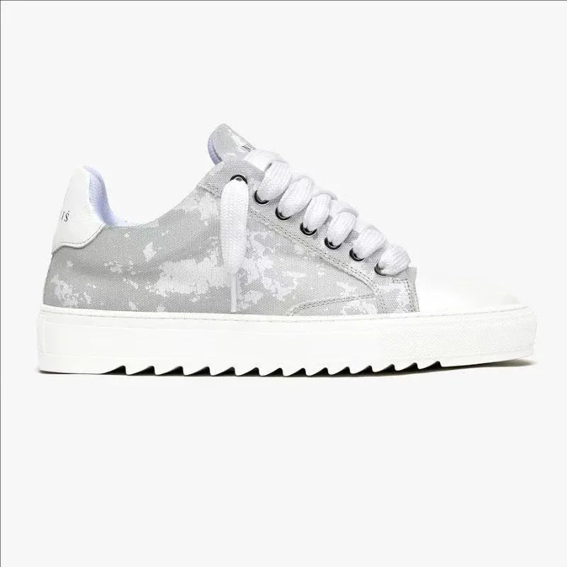 Zapatillas Deportivas Hombre Numeris Low-Top Casual Hip Hop Versátil Blanco