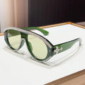 Gafas de Sol Mujer Piloto Moda 2026 Lujo Cristales Montura Poliuretano UV400