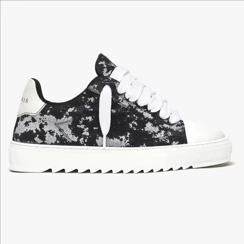 Zapatillas Deportivas Hombre Numeris Low-Top Casual Hip Hop Versátil Blanco