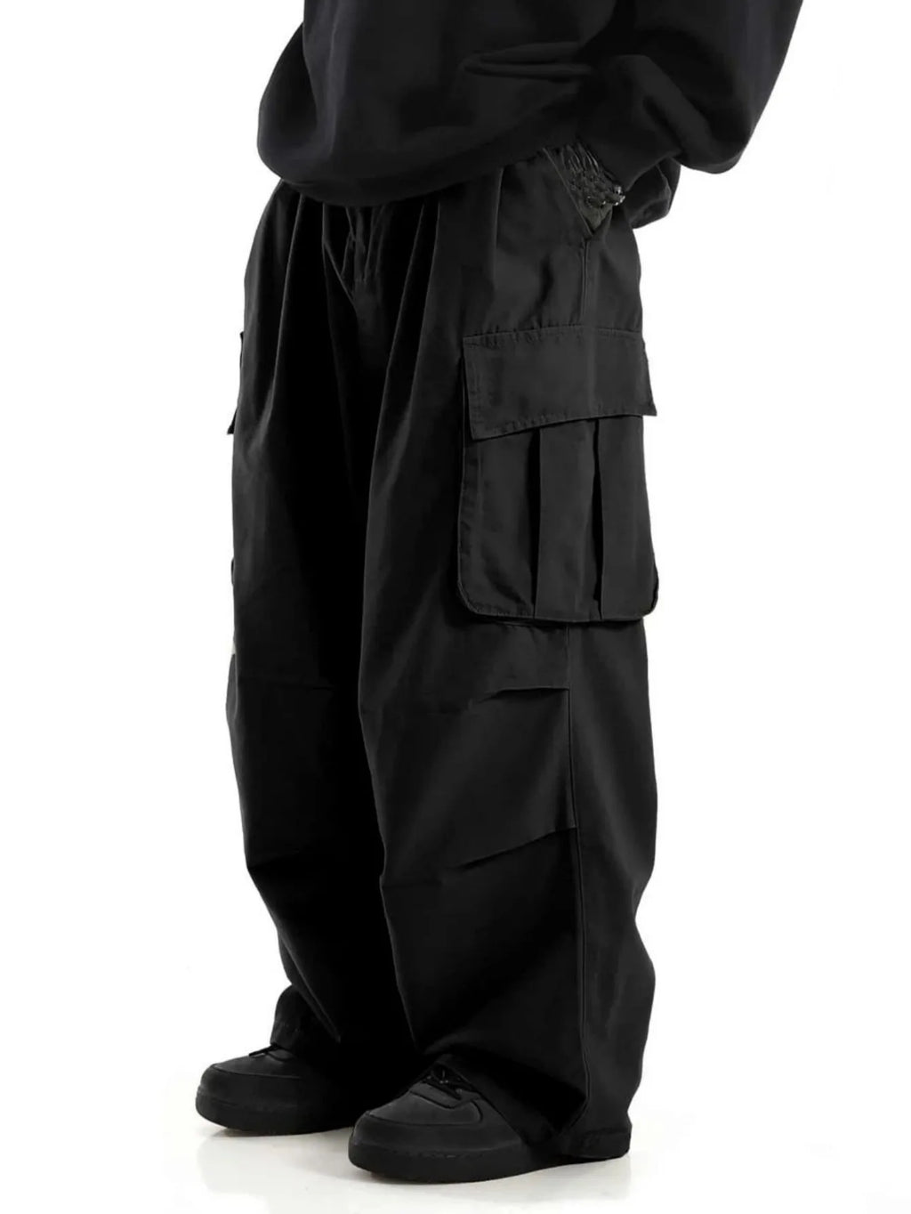 Pantalones Anchos de Trabajo de Poliéster para Hombre Talla Grande