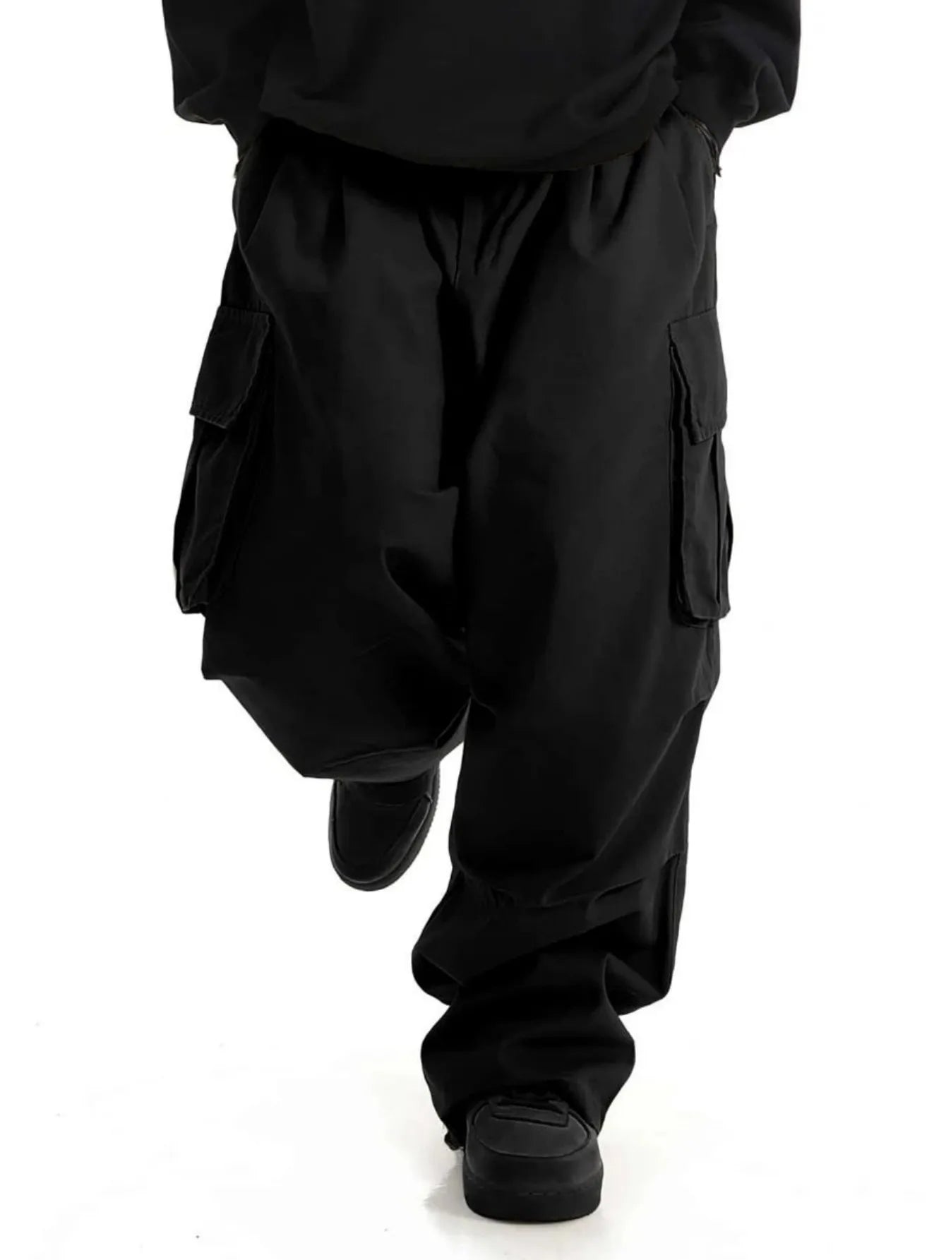 Pantalones Anchos de Trabajo de Poliéster para Hombre Talla Grande