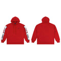 Sudadera con Capucha Bordada de Calavera de Algodón para Hombre