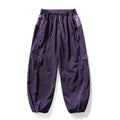 Pantalones Cargo Ultraligeros Curvos Hombre Streetwear Aire Libre Secado Rápido Multibolsillo