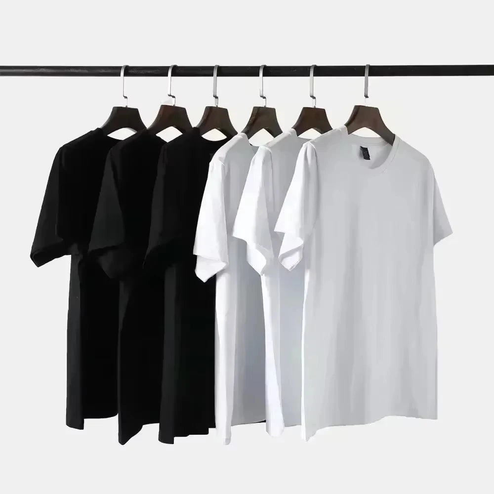 Camiseta Grande Unisex Estampado Calavera Estilo Oscuro Verano Cómoda Informal