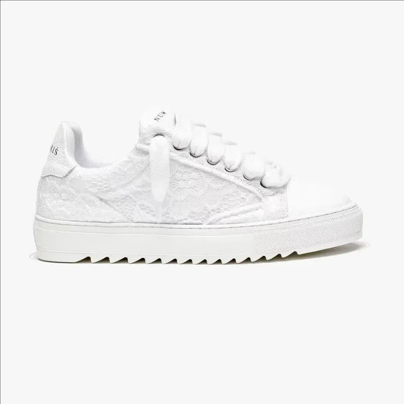 Zapatillas Deportivas Hombre Numeris Low-Top Casual Hip Hop Versátil Blanco