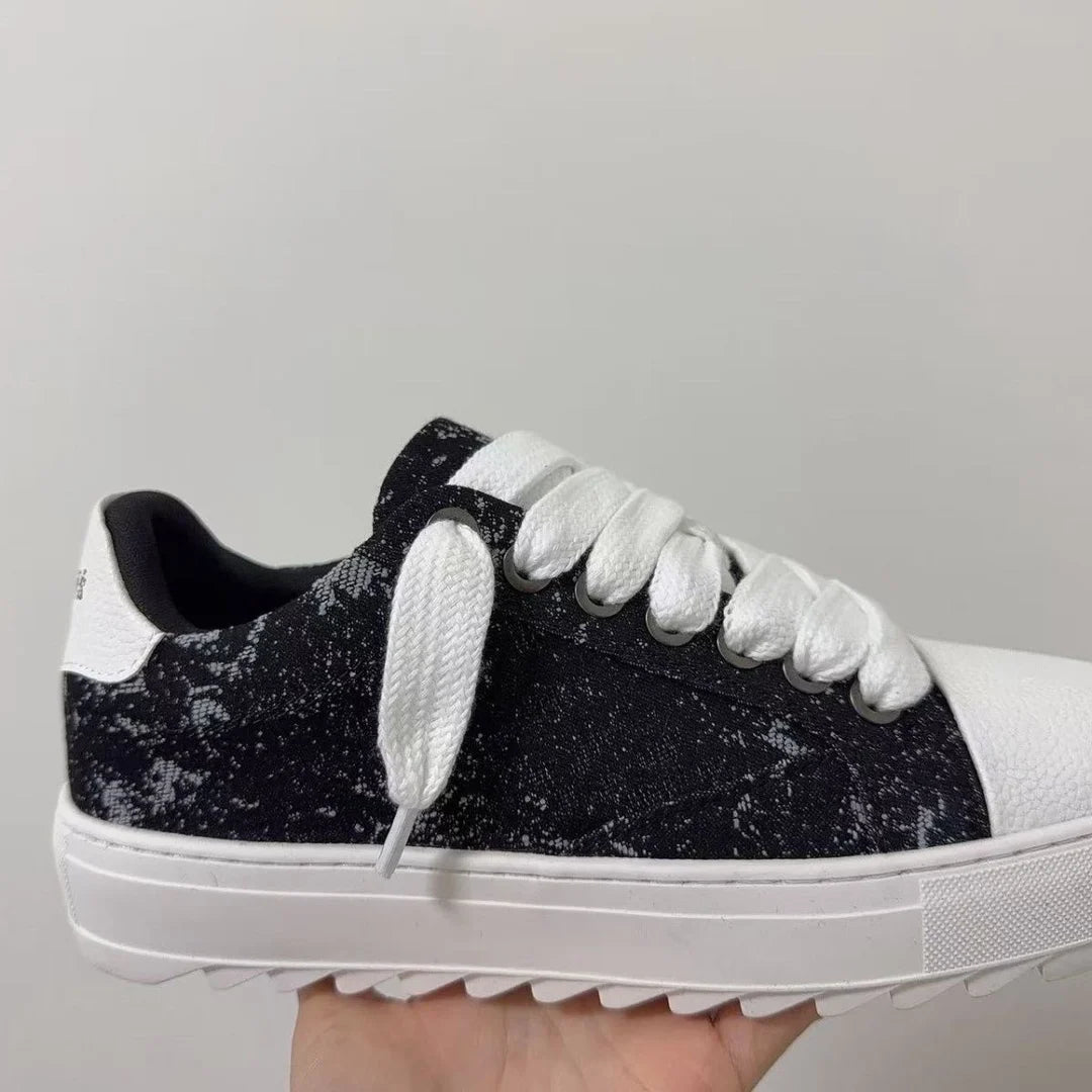 Zapatillas Deportivas Hombre Numeris Low-Top Casual Hip Hop Versátil Blanco