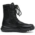 Botas Tácticas Unisex Ultraligeras con Cremallera Combate Senderismo Verano Transpirables