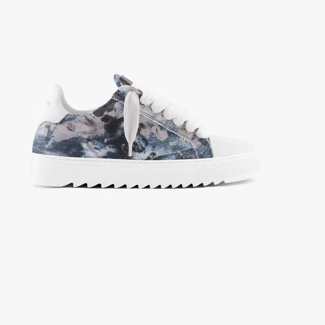 Zapatillas Deportivas Hombre Numeris Low-Top Casual Hip Hop Versátil Blanco