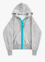 Sudadera con Capucha Estampada de Algodón Unisex