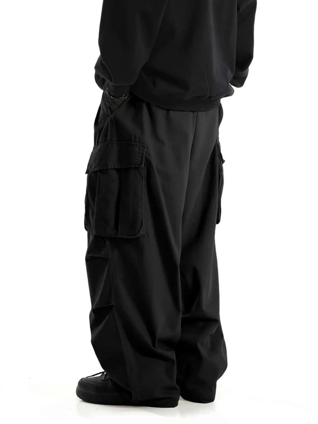 Pantalones Anchos de Trabajo de Poliéster para Hombre Talla Grande