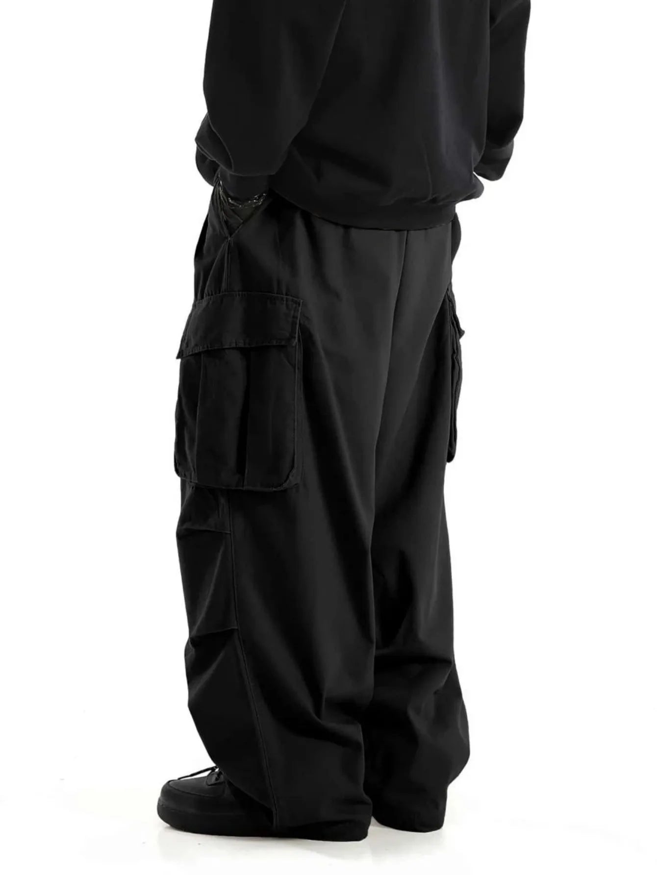 Pantalones Anchos de Trabajo de Poliéster para Hombre Talla Grande