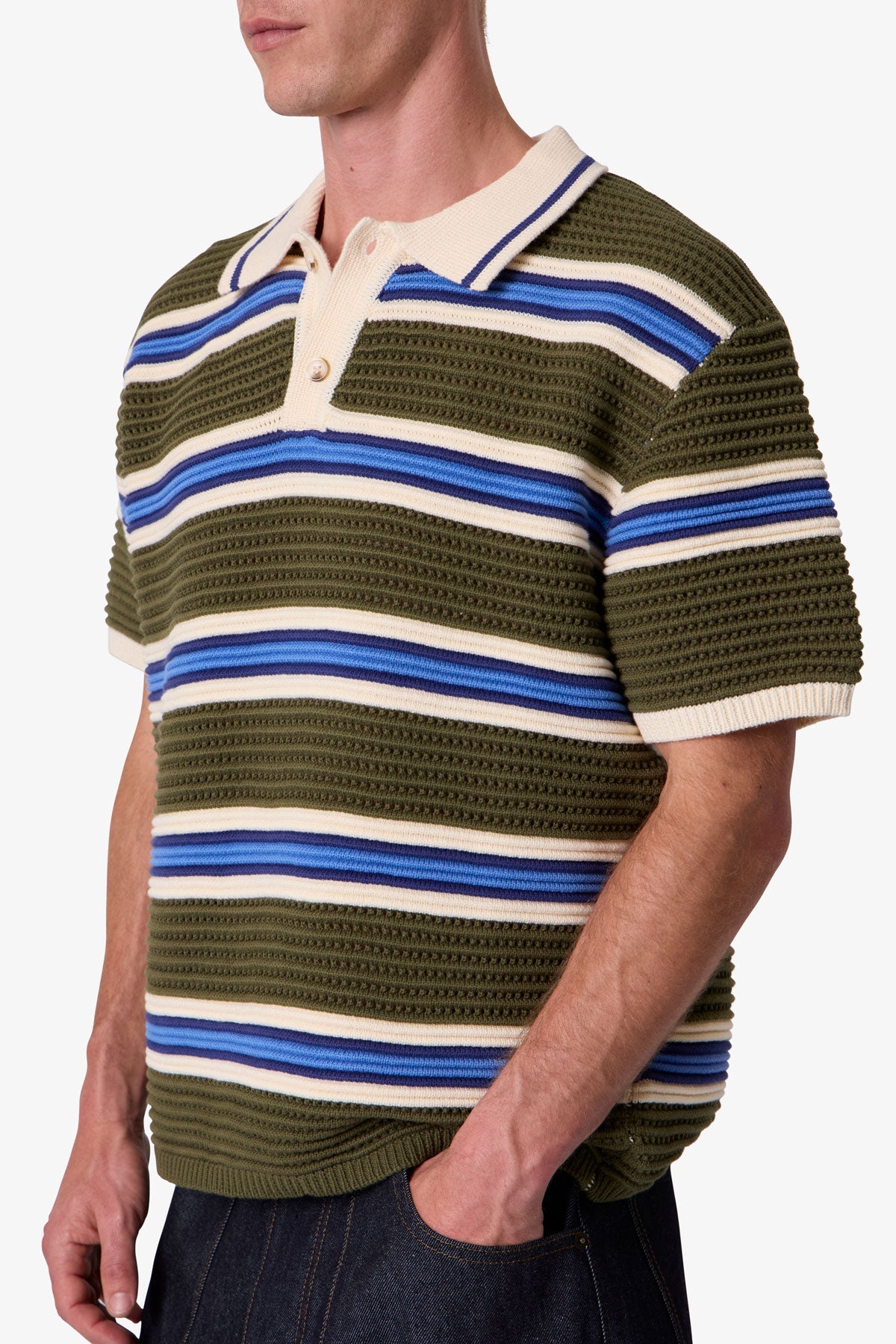 Polo Trama Marinera